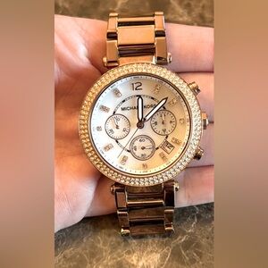 Michael Kors MK5491 rose gold watch